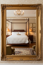 Amelie Ornate Mirror Antique Gold