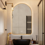 Ada Arched LED Wall Mirror 90cm x 50cm