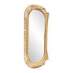Miles Hamptons Oval Weave Mirror 50cm x 100cm