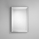 Soren Modern Mirror Sleek Silver Minimal Frame