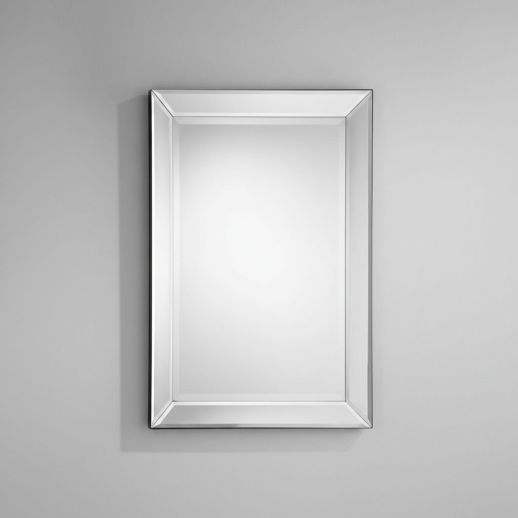 Soren Modern Mirror Sleek Silver Minimal Frame