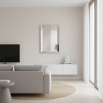 Soren Modern Mirror Sleek Silver Minimal Frame
