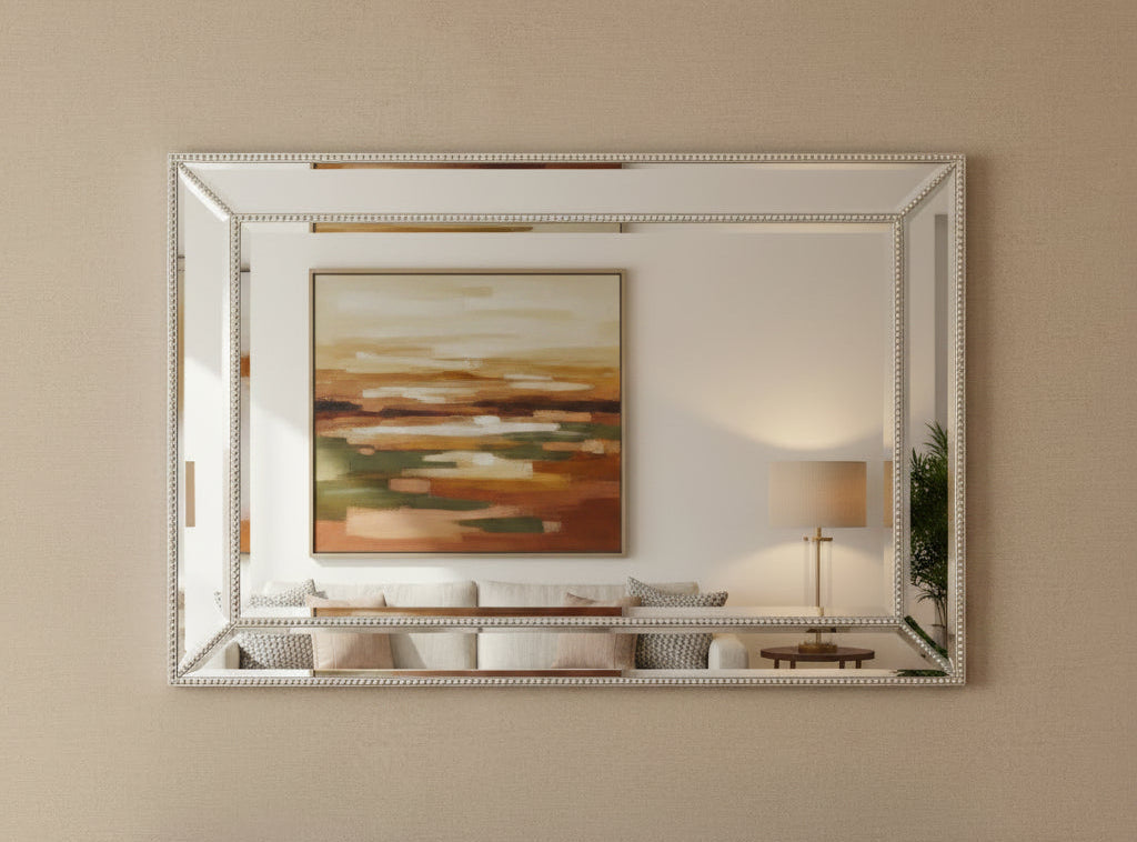 Elodie Beaded Wall Mirror
