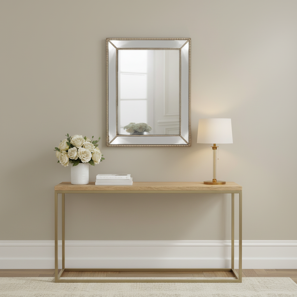 Elodie Beaded Wall Mirror