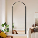 Evangeline Black Arched Full Length Mirror