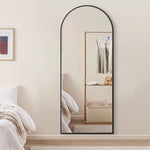 Evangeline Black Arched Full Length Mirror