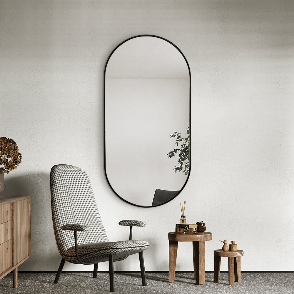 Spencer Oval Wall Mirror 60cm x 120cm