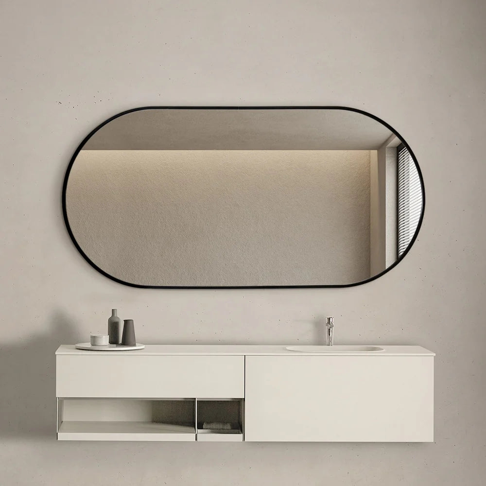 Spencer Oval Wall Mirror 60cm x 120cm