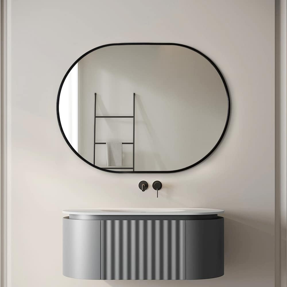 Noa Oval Wall Mirror 60cm x 80cm