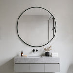 Grace Black Framed Classic Round 80cm