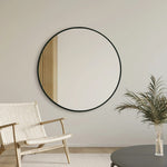 Grace Black Framed Classic Round 80cm