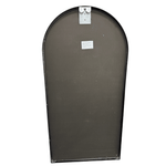 Mila Arched Wall Mirror Black Aluminium Alloy Frame 50cm x 100cm