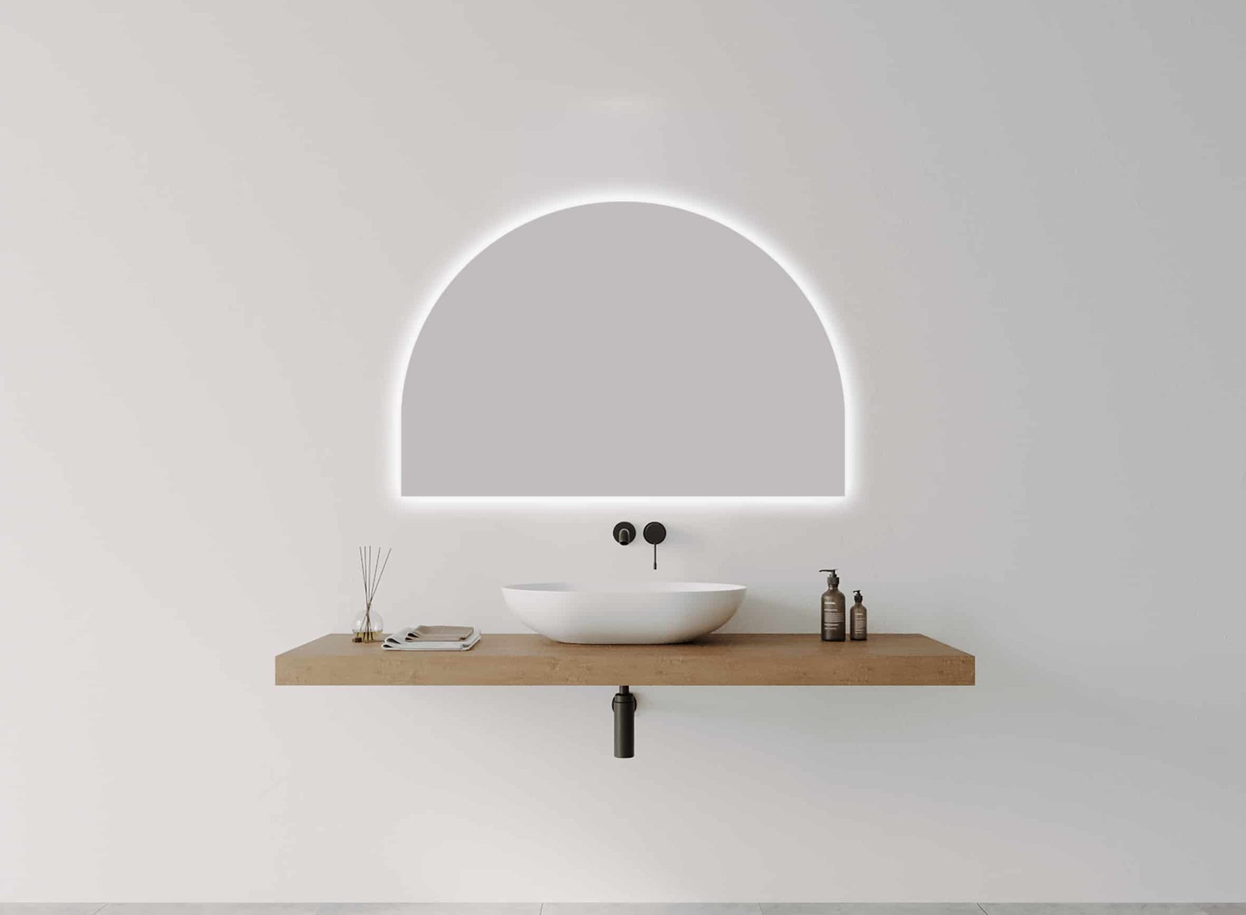 A-Series Studio Arch LED Mirror