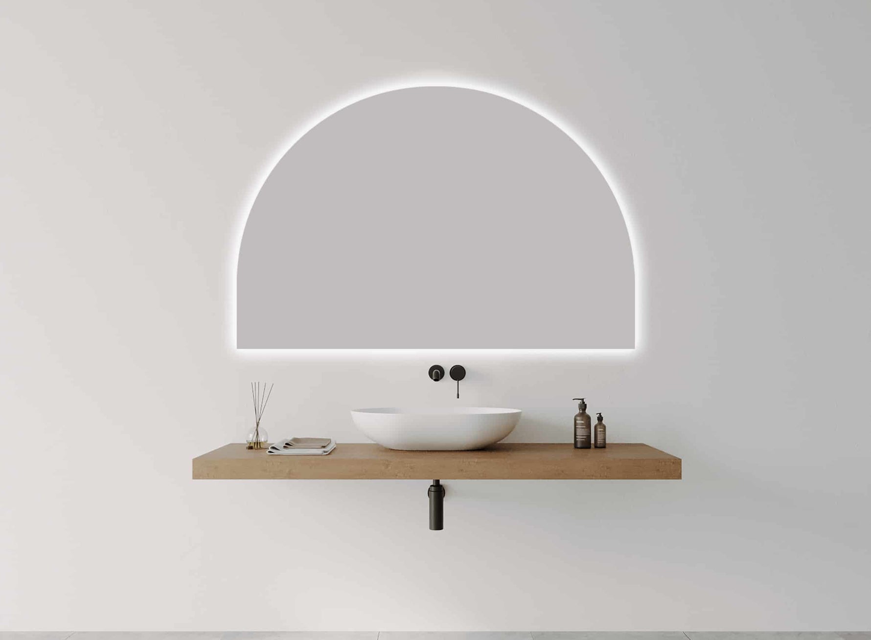 A-Series Studio Arch LED Mirror