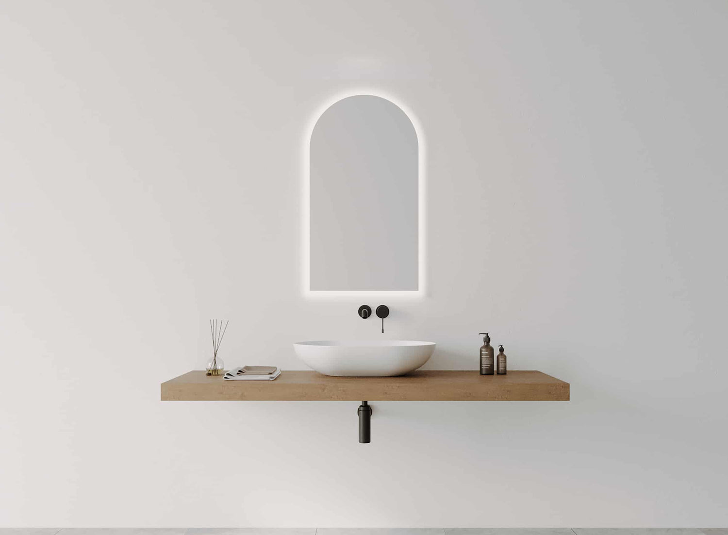 A-Series Studio Arch LED Mirror
