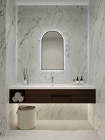 A-Series Framed Studio Arch LED Mirror 50cm x 90cm