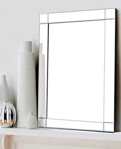 Alina Modern Frameless Wall Mirror