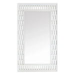 Appin Floor Mirror White
