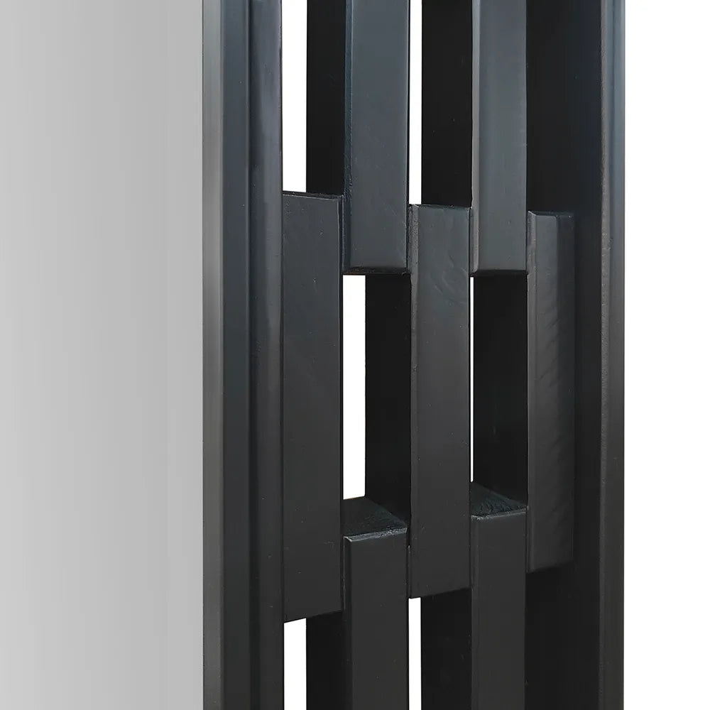 Appin Floor Mirror Black