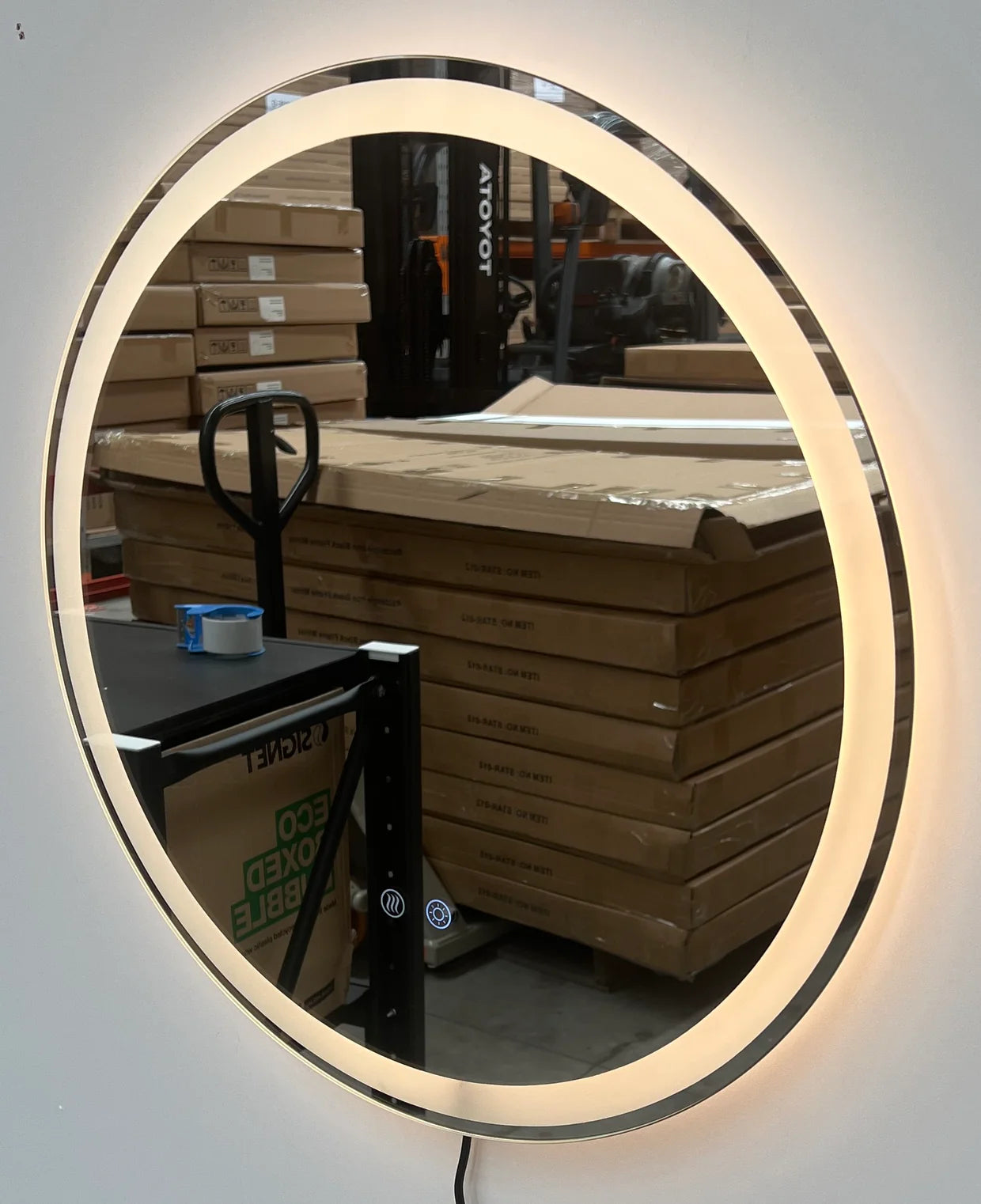Arabella Round LED Mirror