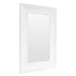 Bateman Floor Mirror White