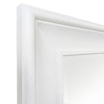 Bateman Floor Mirror White
