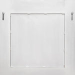 Bateman Wall Mirror White - back