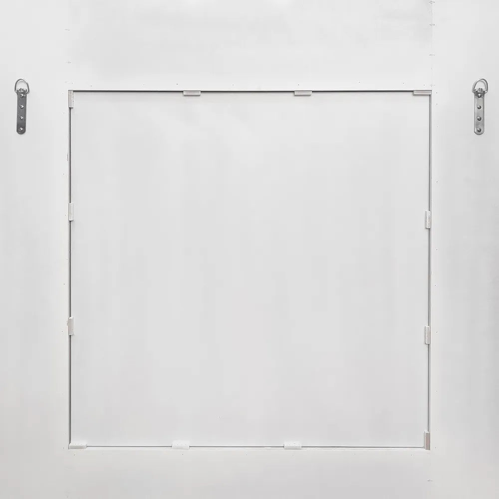 Bateman Wall Mirror White - back
