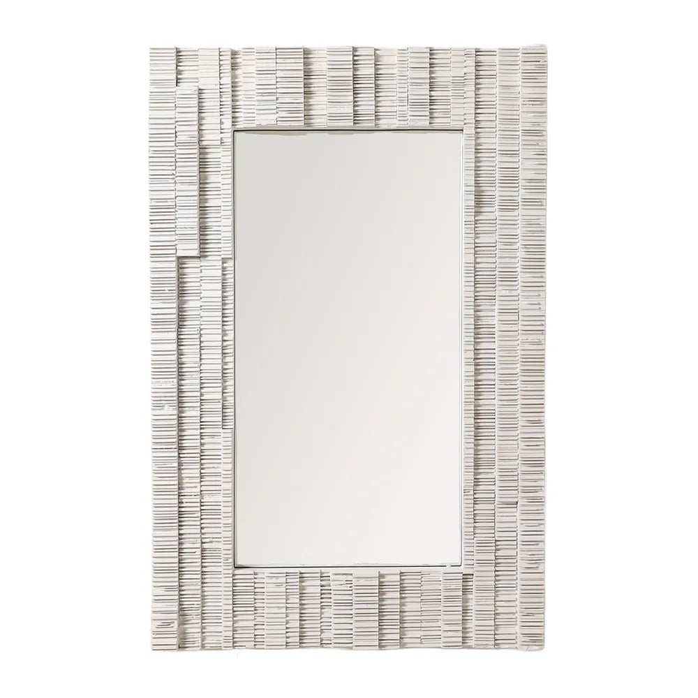 Dunbar Wall Mirror White