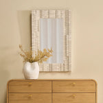 Dunbar Wall Mirror White