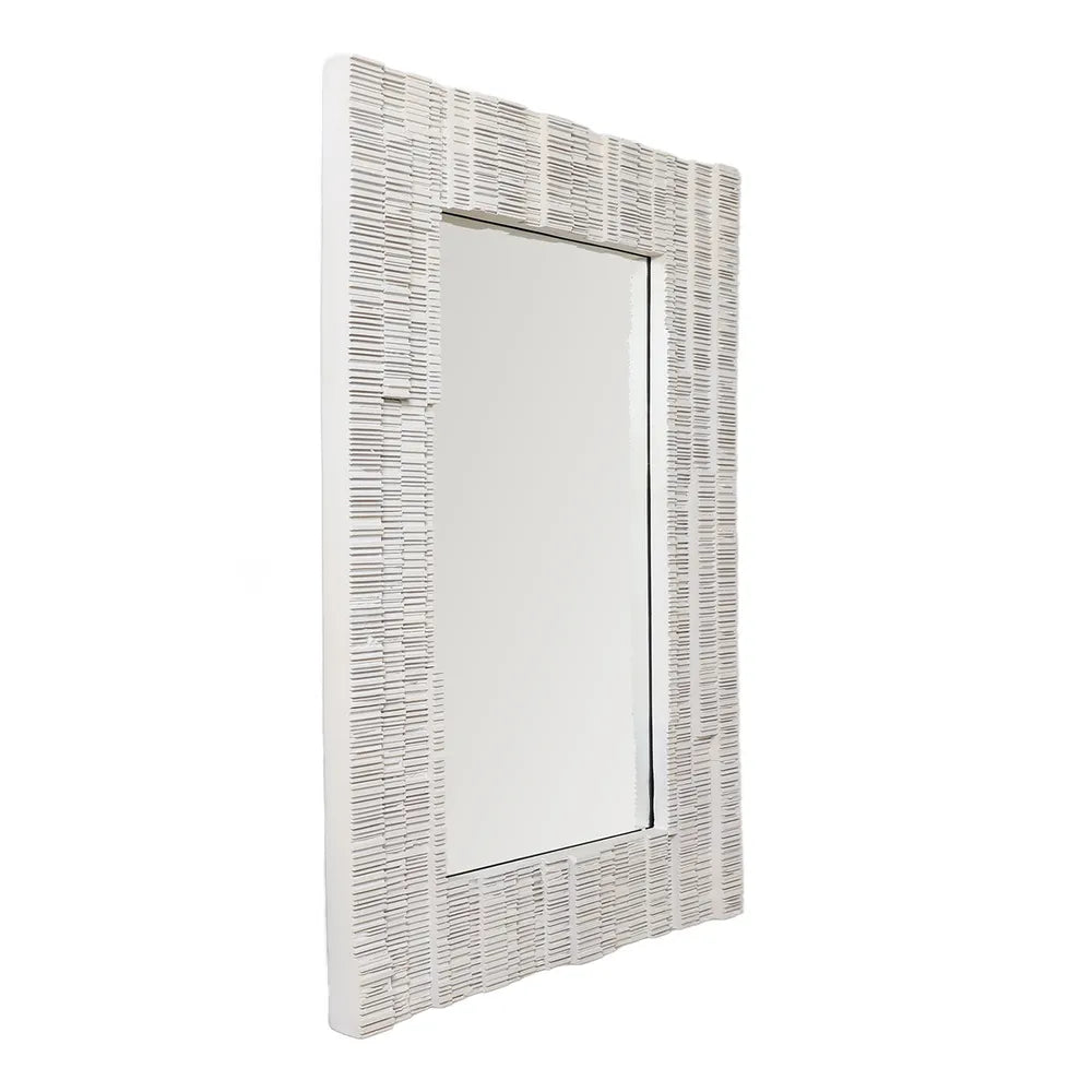 Dunbar Wall Mirror White