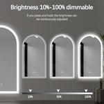 Freya Arched LED Bathroom Mirror