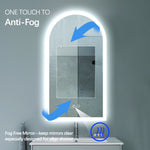 Freya Arched LED Bathroom Mirror