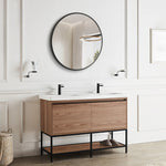 Harriet Modern Round Wall Mirror 100cm / 120cm