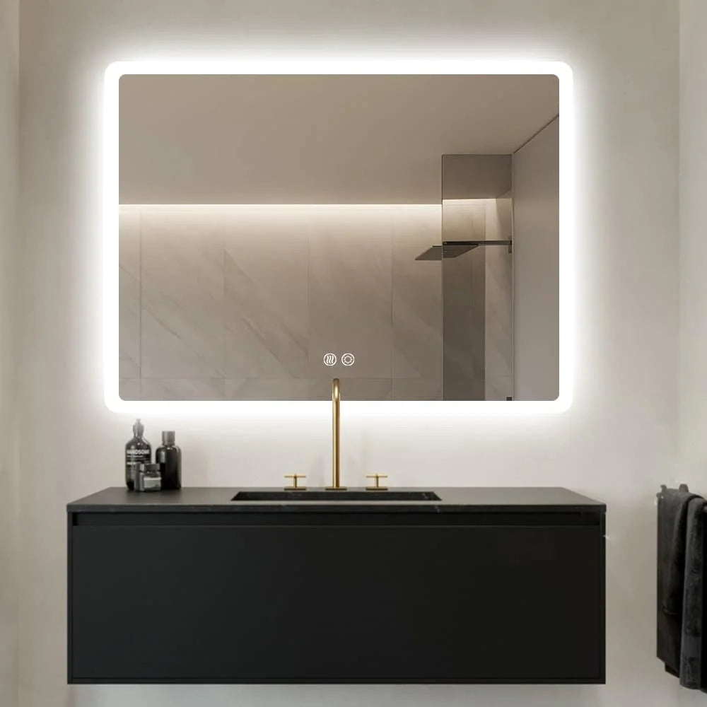 Mabel Rectangular LED Bathroom Mirror