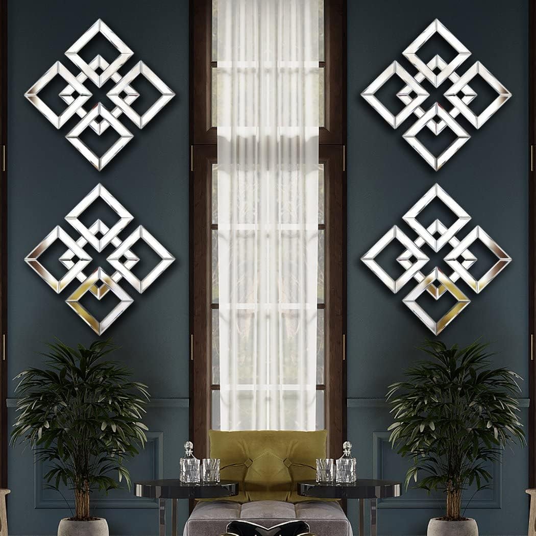 Elegant Collections Maddison Square Mirror