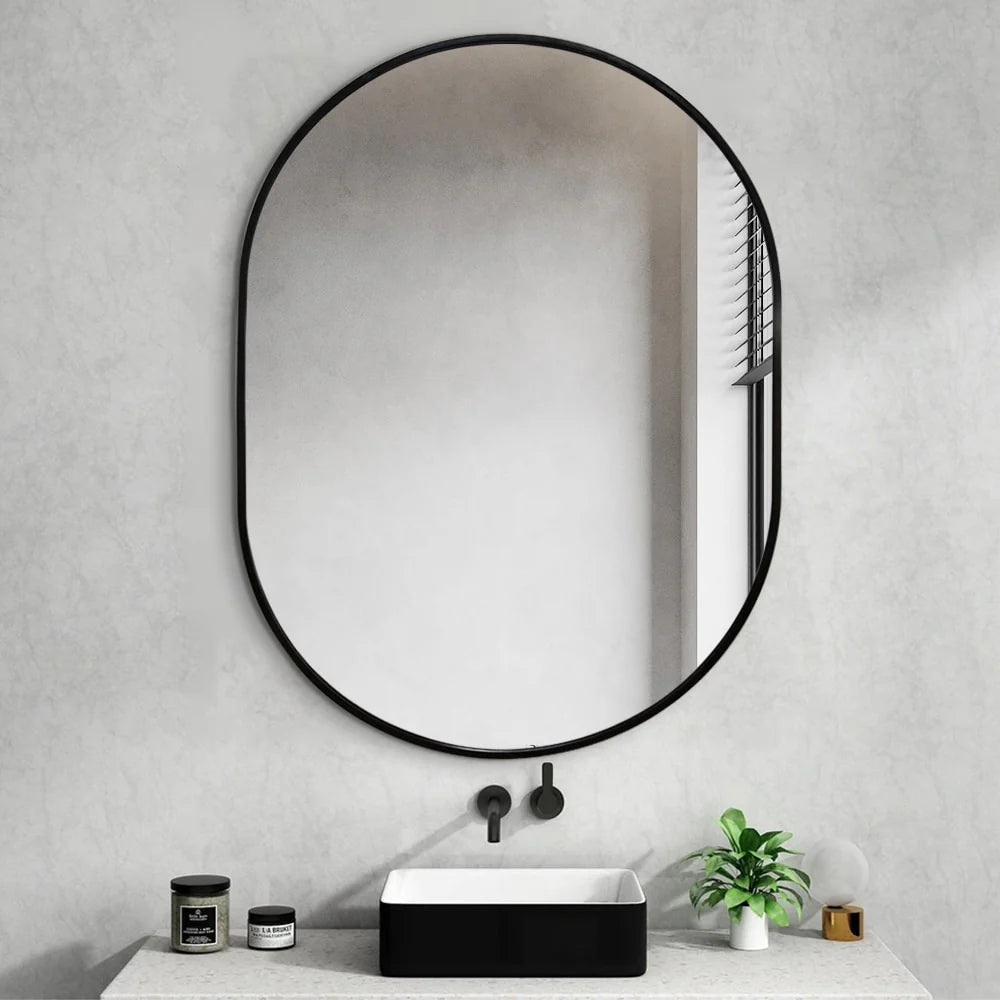 Noa Oval Wall Mirror 60cm x 80cm