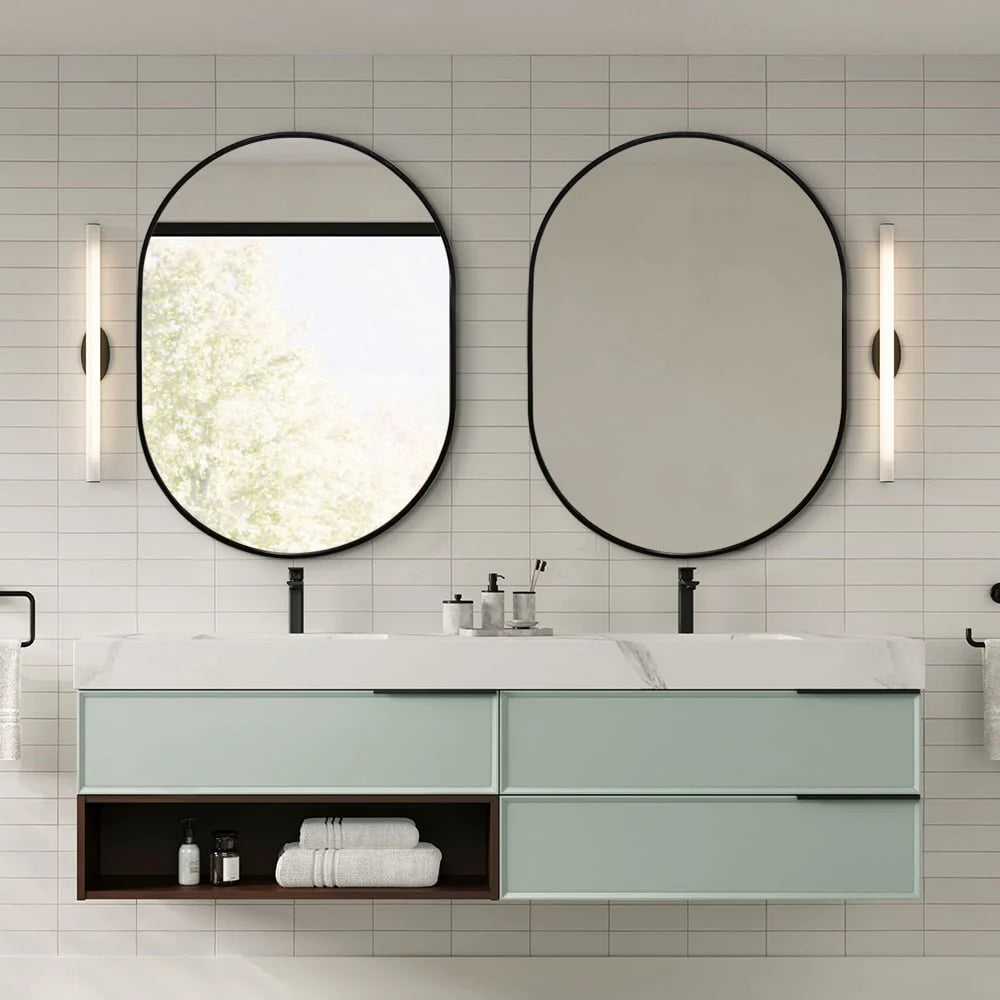 Noa Oval Wall Mirror 60cm x 80cm