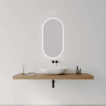 O-Series Studio Oval Frameless LED Mirror
