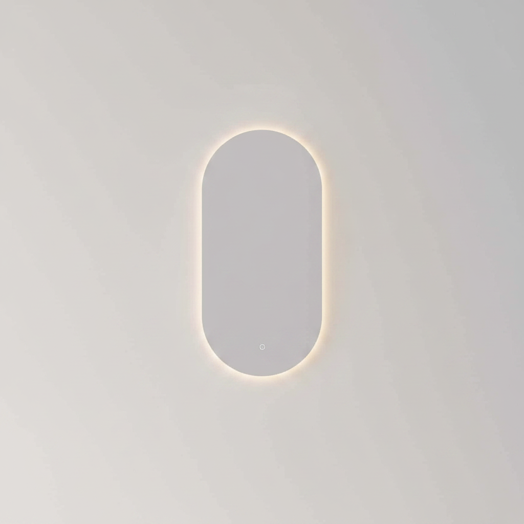 O-Series Studio Oval Frameless LED Mirror