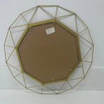 Sadie Geometric Round Wall Mirror 80cm x 80cm