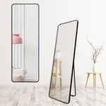 Sophia Rectangular Full Length Rounded Edge Freestanding Mirror