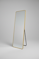 Sophia Rectangular Full Length Rounded Edge Freestanding Mirror