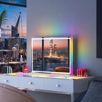 Vanitii Luxe Hollywood Glow Vanity Mirror with RGB and Bluetooth VNT-8058ST-JMBTRGB1