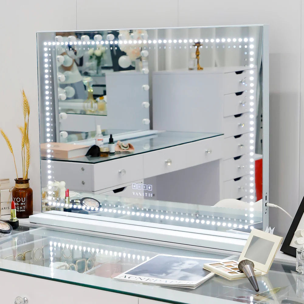 Vanitii VL LED Makeup Mirror with Bluetooth 80cm x 58cm