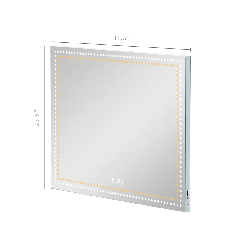 Vanitii VL LED Makeup Mirror with Bluetooth 80cm x 58cm
