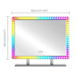 Vanitii Crystal Diamond Vanity Mirror with Bluetooth and RGB
