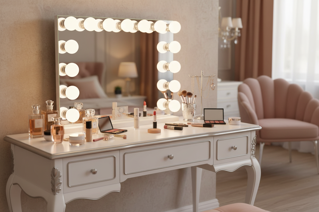 Vanitii Marilyn Hollywood Vanity Mirror Pro with Bluetooth 100cm x 80cm