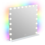 Vanitii Mary Hollywood Mirror with RGB and Bluetooth Speaker 80cm x 58cm