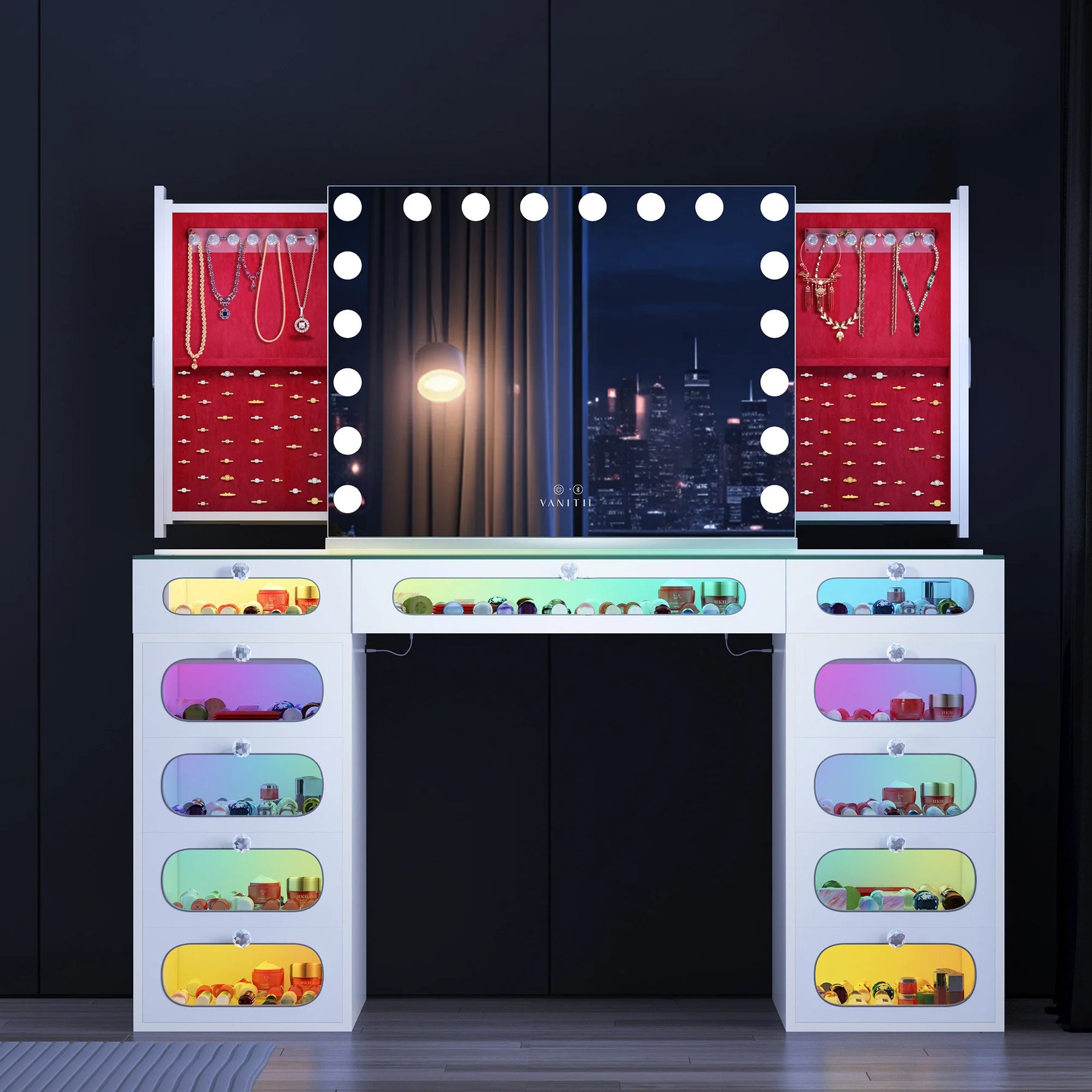 Vanitii Valerie Jewelry Vanity Mirror